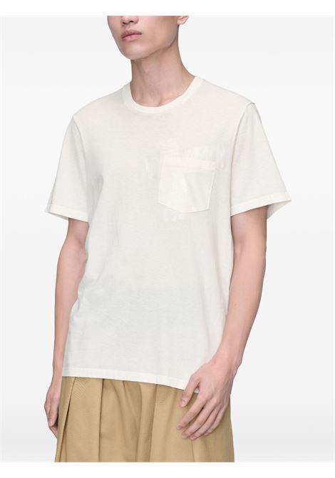 t-shirt taped uomo bianca MAISON MARGIELA | S67GC0048 S24575101